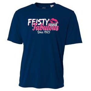 Feisty And Fabulous Since 1923 100th Birthday Cooling Performance Crew T-Shirt