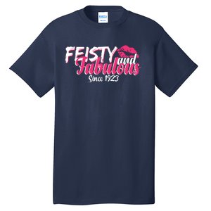 Feisty And Fabulous Since 1923 100th Birthday Tall T-Shirt