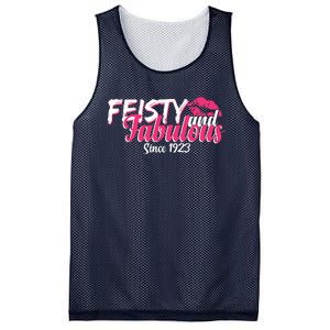 Feisty And Fabulous Since 1923 100th Birthday Mesh Reversible Basketball Jersey Tank