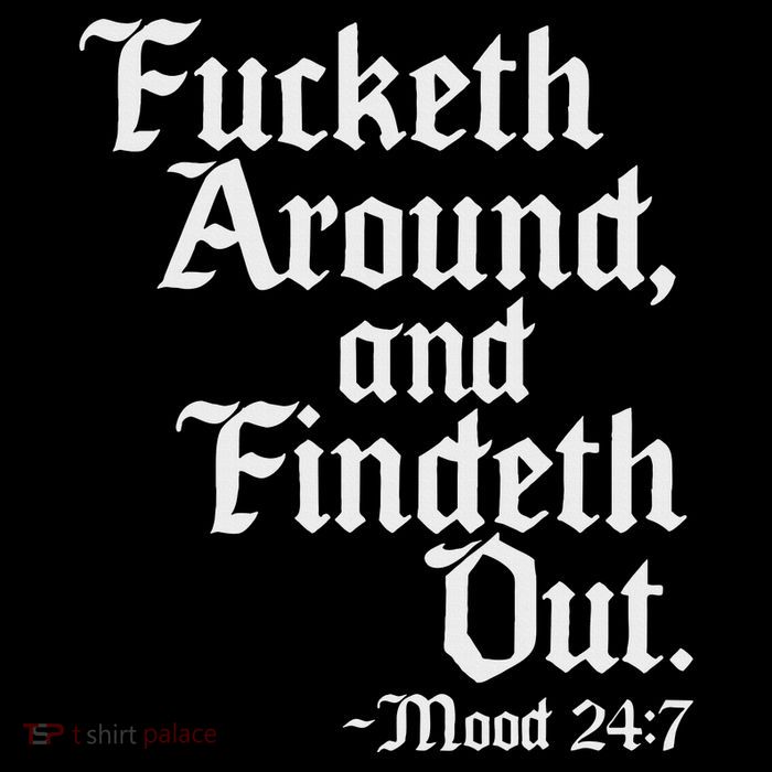Fucketh Around Fuck Around Find Out Old English Verse Premium T-Shirt