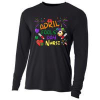 Funny April Fool's Day For Nurse Colorful Cooling Performance Long Sleeve Crew