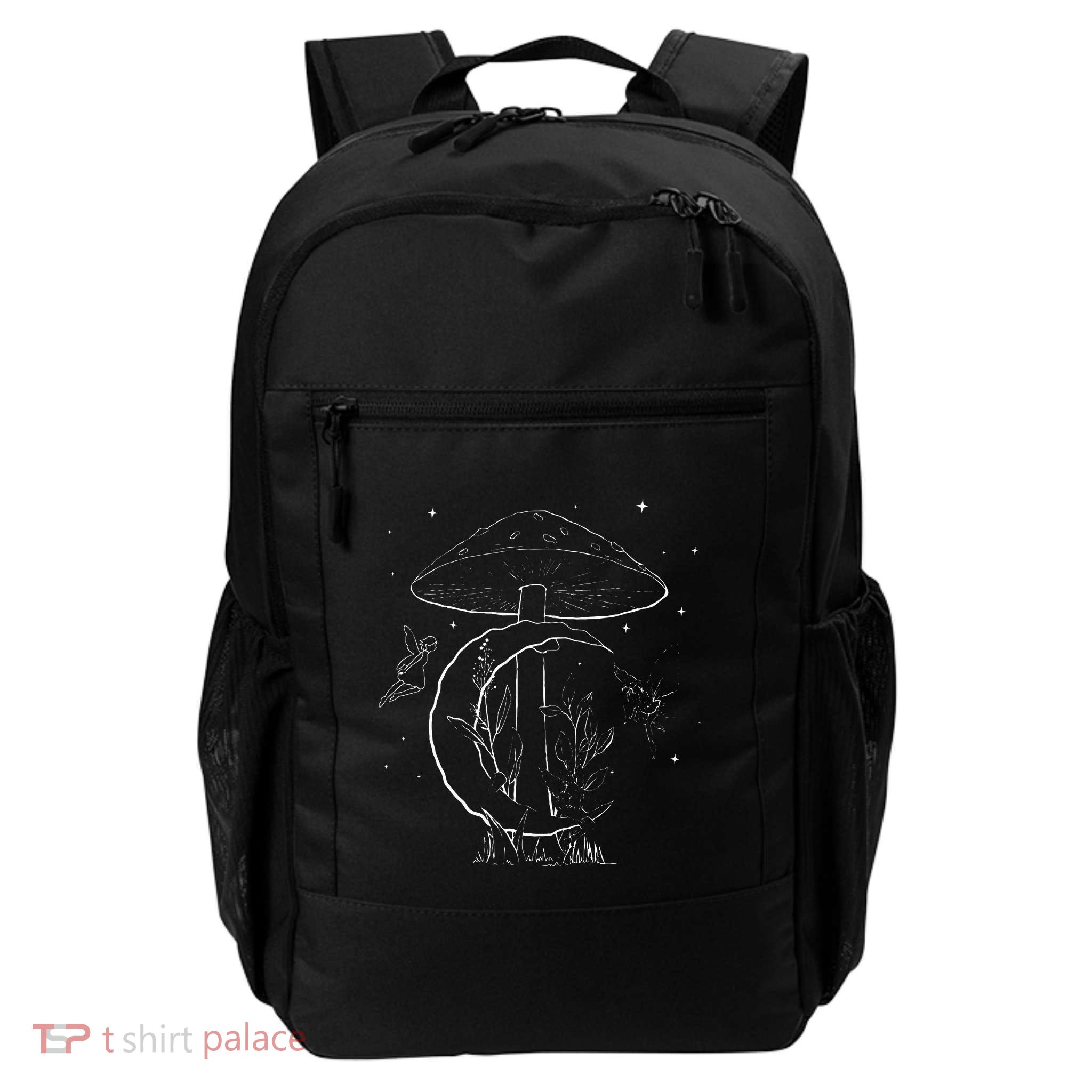 Fairycore Aesthetic Fairy Core Grunge Mushroom Moon Fairies Daily Commute Backpack