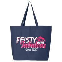 Feisty And Fabulous Since 1933 90th Birthday 25L Jumbo Tote