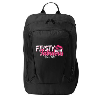 Feisty And Fabulous Since 1964 60th Birthday City Backpack