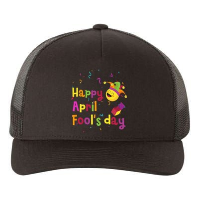 Funny April Fool's Day Pranks Jokes Yupoong Adult 5-Panel Trucker Hat