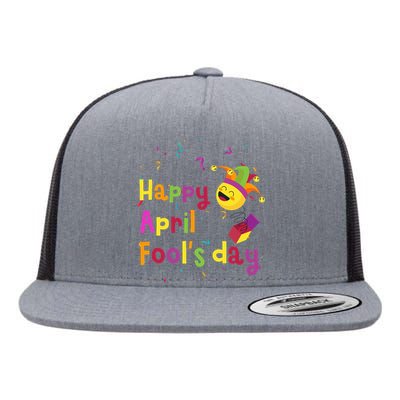 Funny April Fool's Day Pranks Jokes Flat Bill Trucker Hat