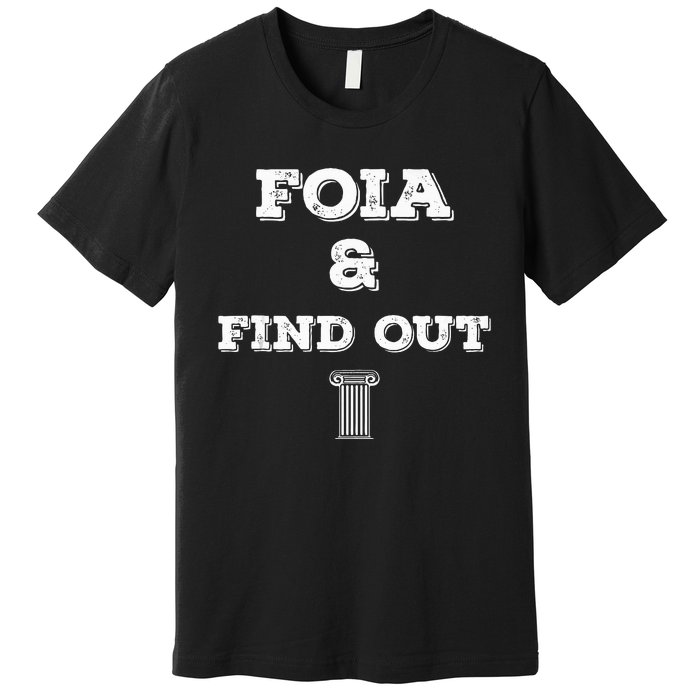 Foia And Find Out Tank Top Premium T-Shirt