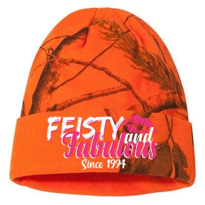 Feisty And Fabulous Since 1974 50th Birthday Kati Licensed 12" Camo Beanie