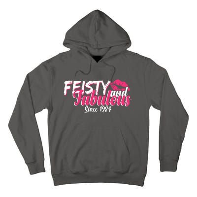 Feisty And Fabulous Since 1984 40th Birthday Tall Hoodie