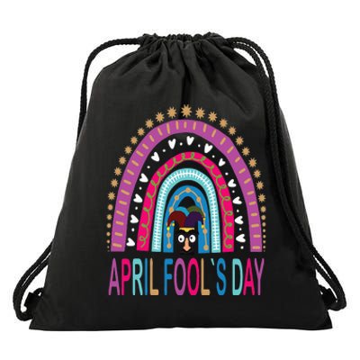 Funny April Fools Day Pranks Kit 1st April Jokes Drawstring Bag