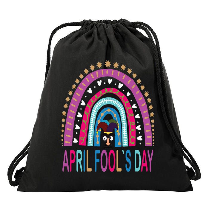 Funny April Fools Day Pranks Kit 1st April Jokes Drawstring Bag