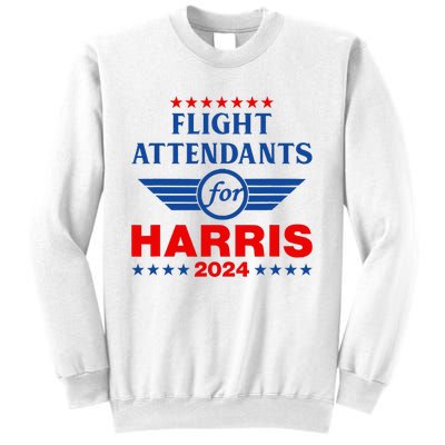 Flight Attendants For Kamala Harris 2024 Sweatshirt