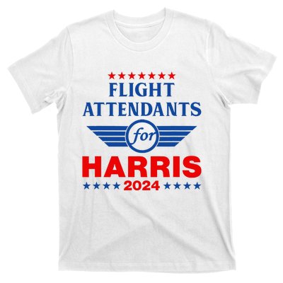 Flight Attendants For Kamala Harris 2024 T-Shirt