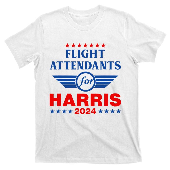 Flight Attendants For Kamala Harris 2024 T-Shirt