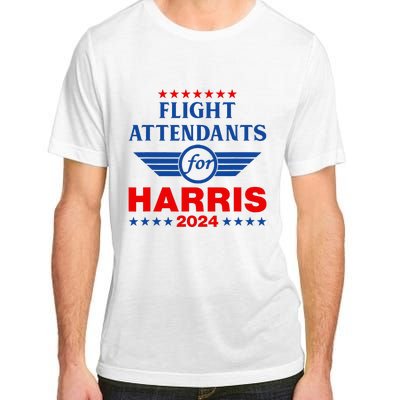 Flight Attendants For Kamala Harris 2024 Adult ChromaSoft Performance T-Shirt