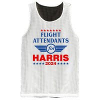 Flight Attendants For Kamala Harris 2024 Mesh Reversible Basketball Jersey Tank