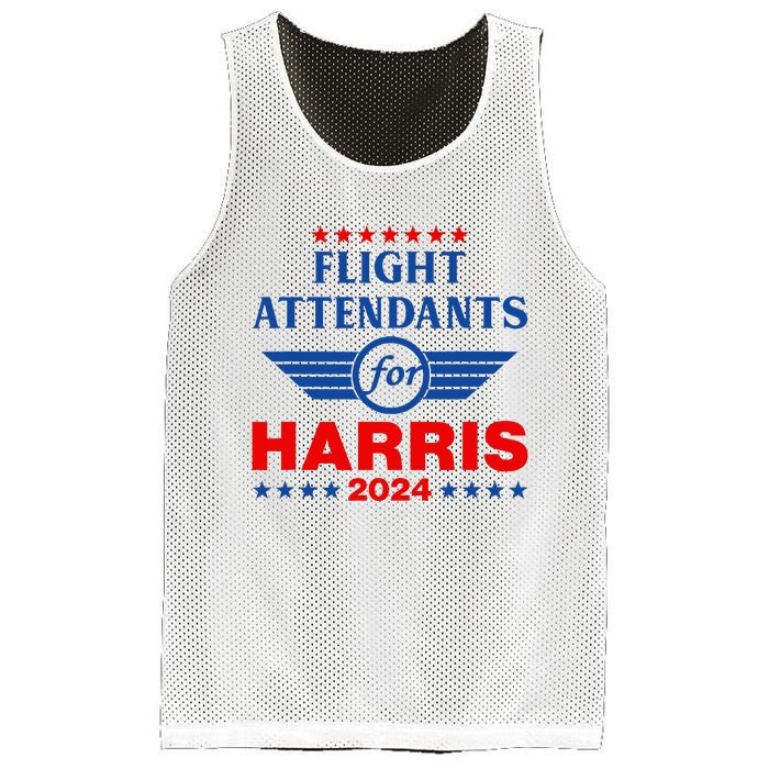 Flight Attendants For Kamala Harris 2024 Mesh Reversible Basketball Jersey Tank