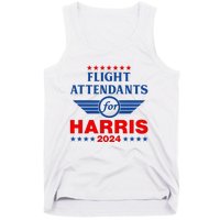 Flight Attendants For Kamala Harris 2024 Tank Top