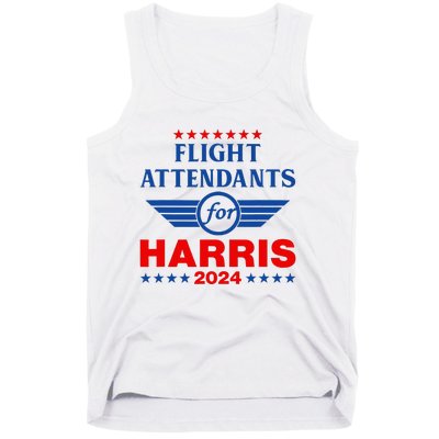 Flight Attendants For Kamala Harris 2024 Tank Top