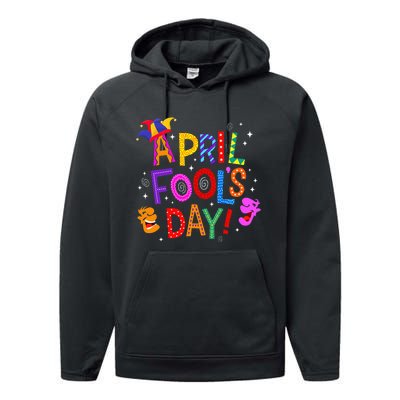 Funny April Fools Day Pranks Kit 1st April Jokes Performance Fleece Hoodie