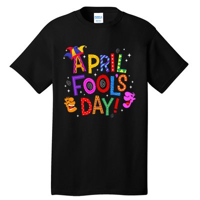 Funny April Fools Day Pranks Kit 1st April Jokes Tall T-Shirt