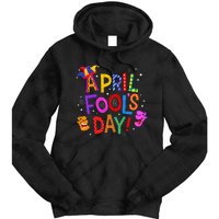 Funny April Fools Day Pranks Kit 1st April Jokes Tie Dye Hoodie