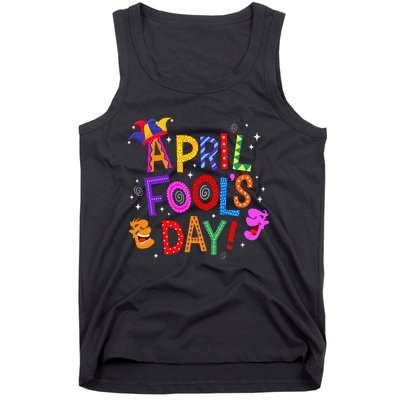 Funny April Fools Day Pranks Kit 1st April Jokes Tank Top