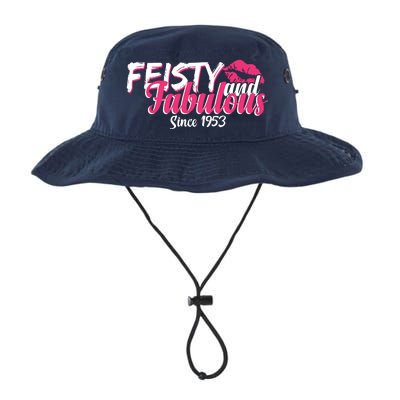 Feisty And Fabulous Since 1953 70th Birthday Legacy Cool Fit Booney Bucket Hat