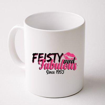 Feisty And Fabulous Since 1953 70th Birthday Coffee Mug