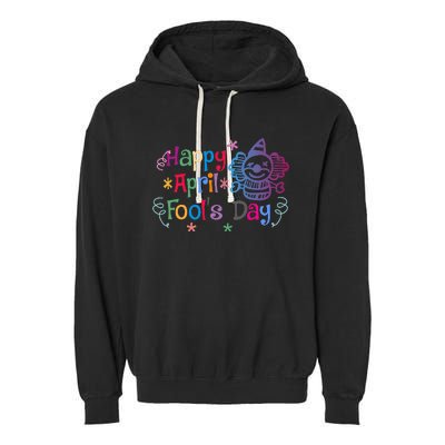 Funny April Fool's Day Pranks Garment-Dyed Fleece Hoodie