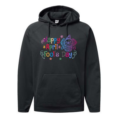 Funny April Fool's Day Pranks Performance Fleece Hoodie