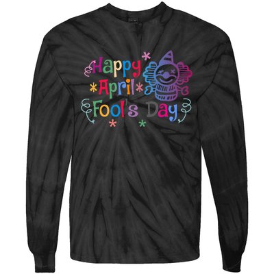 Funny April Fool's Day Pranks Tie-Dye Long Sleeve Shirt