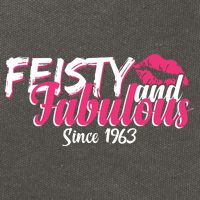 Feisty And Fabulous Since 1963 60th Birthday Cotton Canvas Backpack