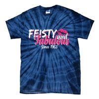 Feisty And Fabulous Since 1963 60th Birthday Tie-Dye T-Shirt