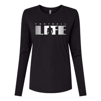 Football Apparel Football Womens Cotton Relaxed Long Sleeve T-Shirt