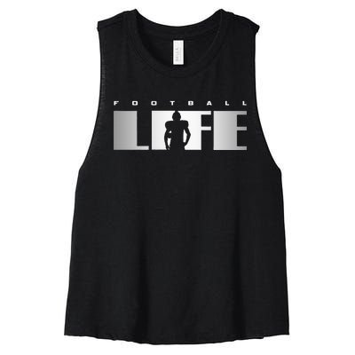 Football Apparel Football Women's Racerback Cropped Tank