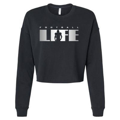 Football Apparel Football Cropped Pullover Crew