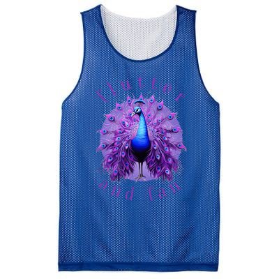 Flutter And Fan Apparel Peacock On Glowing Moon Mesh Reversible Basketball Jersey Tank