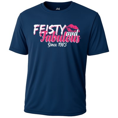 Feisty And Fabulous Since 1983 40th Birthday Performance Shirt
