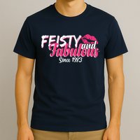 Feisty And Fabulous Since 1983 40th Birthday T-Shirt