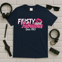 Feisty And Fabulous Since 1983 40th Birthday T-Shirt