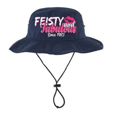 Feisty And Fabulous Since 1983 40th Birthday Bucket Hat