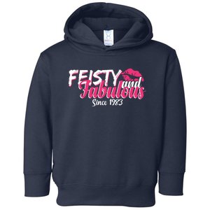 Feisty And Fabulous Since 1983 40th Birthday Toddler Hoodie