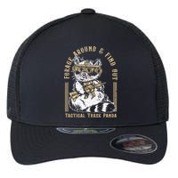 Forage Around & Find Out Tactical Trash Panda Flexfit Unipanel Trucker Cap