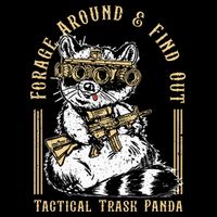 Forage Around & Find Out Tactical Trash Panda Cooling Performance Crew T-Shirt
