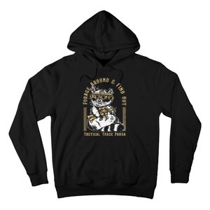 Forage Around & Find Out Tactical Trash Panda Hoodie