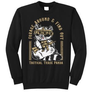 Forage Around & Find Out Tactical Trash Panda Sweatshirt