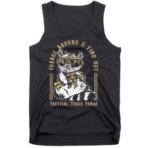 Forage Around & Find Out Tactical Trash Panda Tank Top