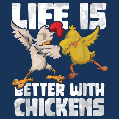 Funny Animal Farmer Dabbing Rooster Dab Hen Chicken T-Shirt