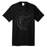 Fairycore Aesthetic Fairy Core Grunge Mushroom Moon Fairies Tall T-Shirt